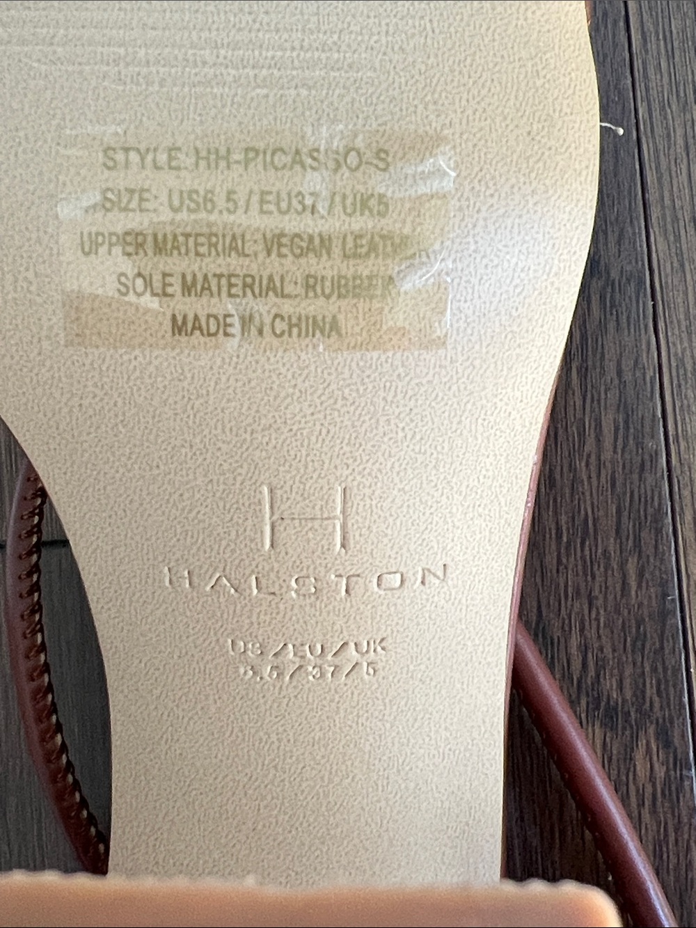 H by Halston Picasso Strappy Stiletto Sandals - Picture 9 of 11